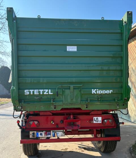 Verkaufe Stetzl Kipper 18 DK Zweiachs-3-Seiten-Kipper
