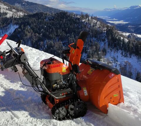 Schneefräse Husqvarna T 430, nur 55 Bstd.