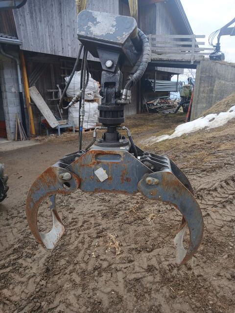 Forstzange Farma Holzzange mit Rotator
