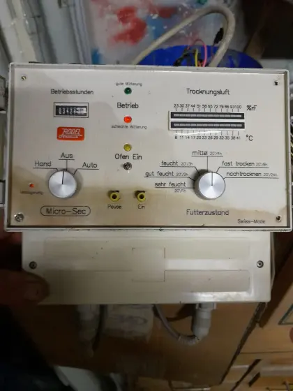 Heubelüftung 5,5 kW mit Steuerung