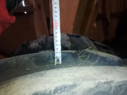 Bereifung Fendt 209 Vario Hinterachse