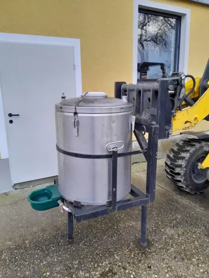 Weidetränke Aufnahme Weidemann