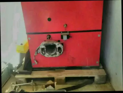 Hackgutkessel SL30 Sommerauer und Lindner