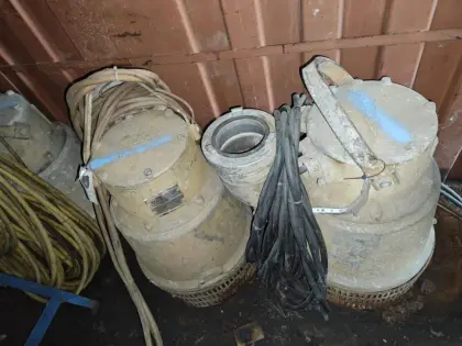 Tauchpumpe Flygt Pumpen