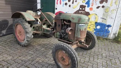 Deutz F1L 612 – Scheunenfund mit Rückfahreinrichtung