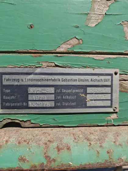 Einachskipper Unsinn