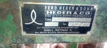 Sichelhacke Ferdinand Heger und Sohn 265 cm