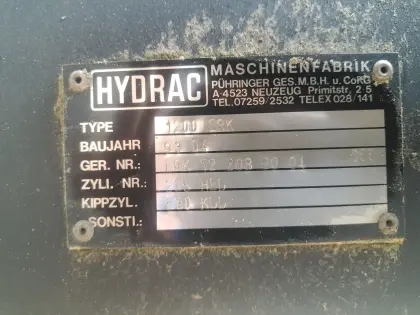 Hydrac Frontladerschwinge