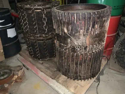 Harvester Antriebswalzen Valmet