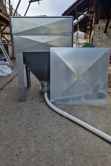 Vorratssilo mit Schnecke