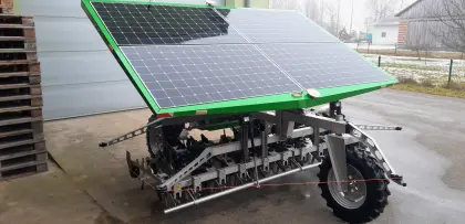 Farmdroid FD20 Feldroboter Vermietung oder Verkauf FD20