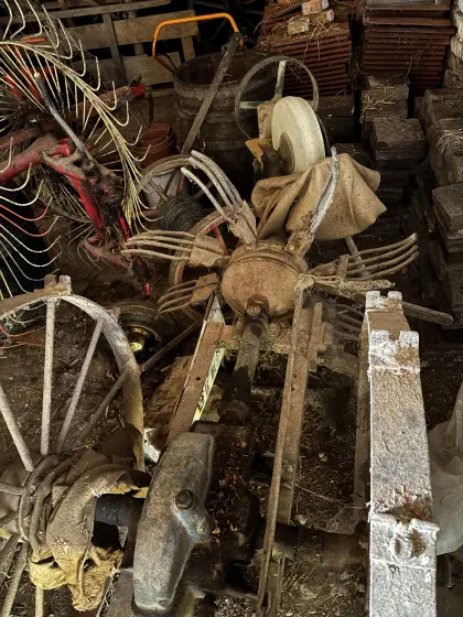 Alter Kartoffelroder