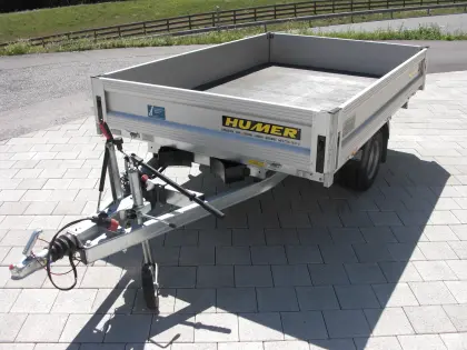 Anhänger Marke Humer Einachs Hochlader Heckkipper