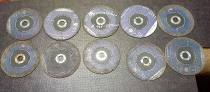 10 gebrauchte Trennscheiben Metall