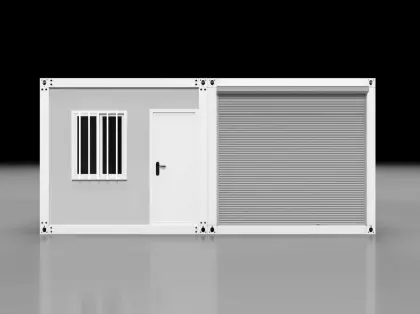 Büro oder Lager Container mit Fenster und Tür