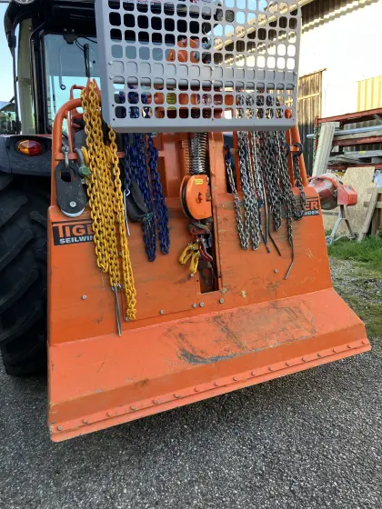 Tiger Getriebe Seilwinde Forst