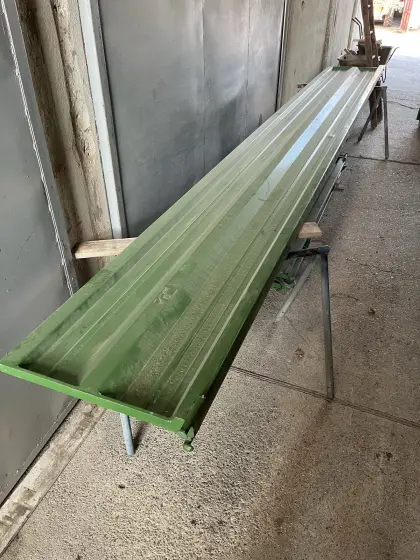 Stahlbordaufsatzwände 60 cm