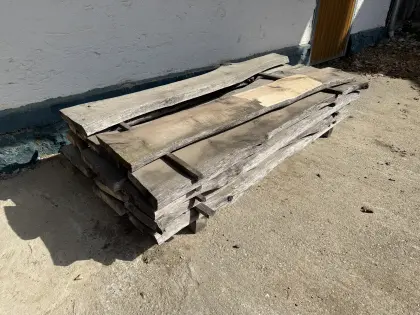 Getrocknete Wildkirschenpfosten, 0,5fm