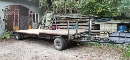 Verkaufe 2-Achs-Drehschemel-Tieflader