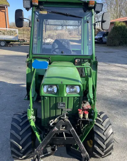 John Deere 855 Allrad Frontlader, -hydr., -Zapfwelle