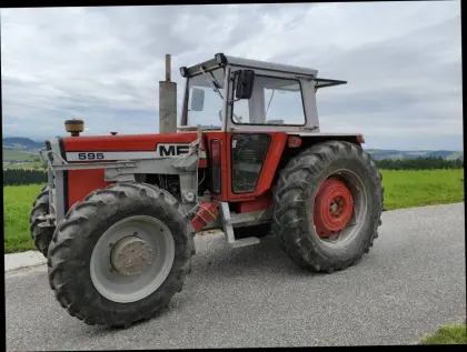 Ferguson MF 595 mit vollhydr. Frontlader