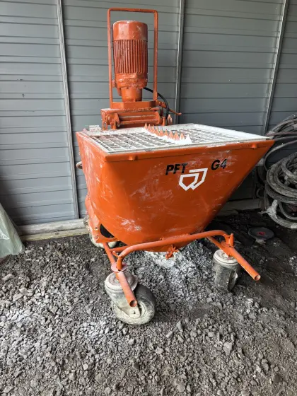PFT G4 Putzmaschine