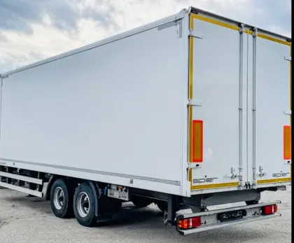 LKW Tandem Kofferanhänger Durchlader Spier ZGL255