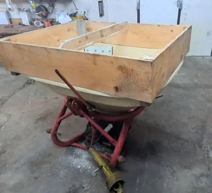 2x Vicon Pendelstreuer, Düngerstreuer, Salzstreuer