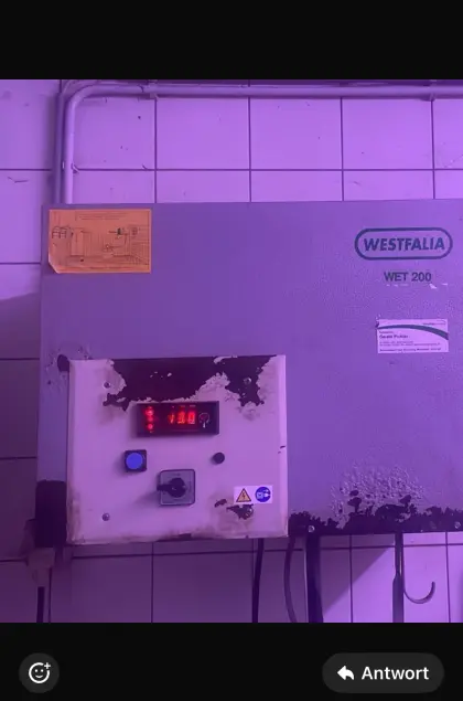 Transportabler Milchtank 850l