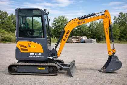 1,8-t Minibagger ZX-18 Kubota Motor
