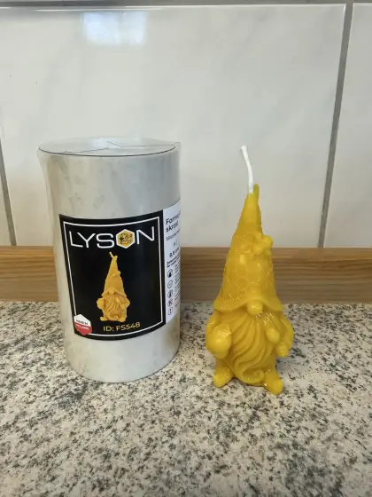 Kerzenform, Silikonform, Lyson, Bienenwachskerzen, gießen