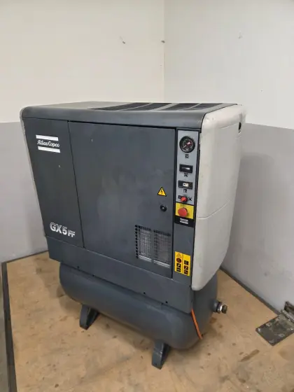Atlas Copco GX5FF Schraubenkompressor Trockner, 270 l Behälter
