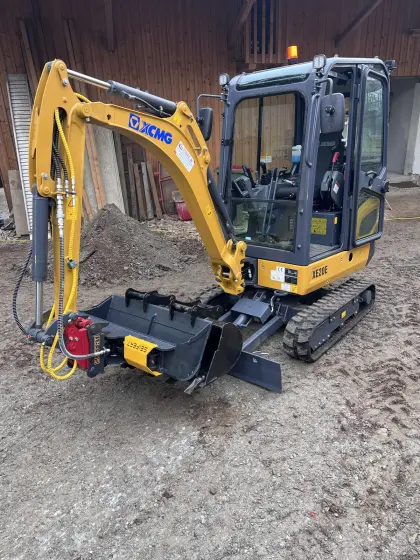 Minibagger zu vermieten