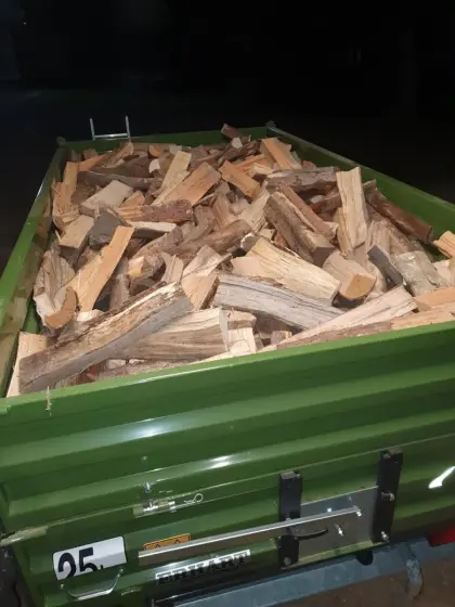 Brennholz (1 m, 50 cm, 33 cm, 25 cm)