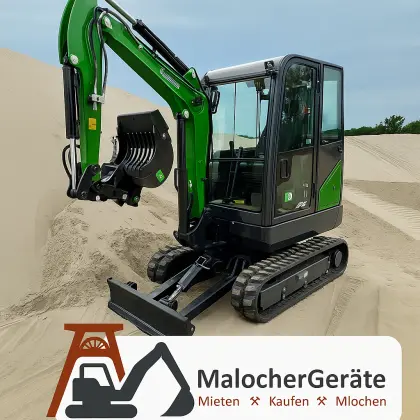 Bagger, 1,8t,Minibagger,Schaufelpaket CWO5,Yanmar Motor, Neu