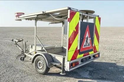 Verkehrsleitanhänger Buchhaus RMS 2000