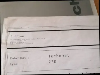 Fröling 220 Hackschnitzelheizung