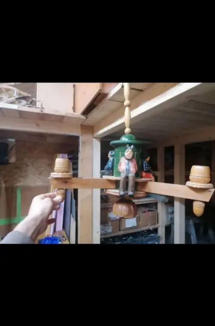 Rustikaler Lampenschirm