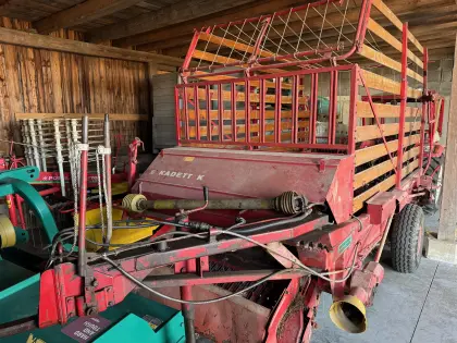 Verkaufe Ladewagen Pöttinger Kadett-K