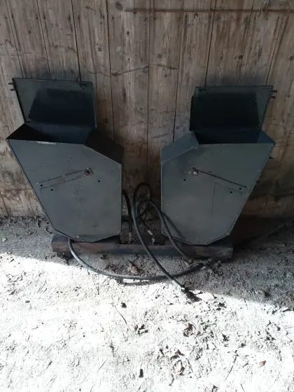 Kraftfutter-Dosierkasten für Silokamm der Marke Zenz