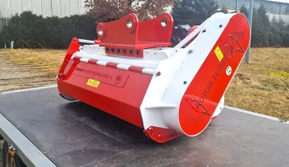 Mähkopf Skorpion 1200T mit aggressivem Rotor