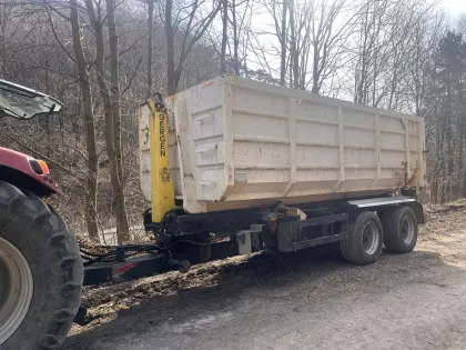 Pferdemist Abtransport