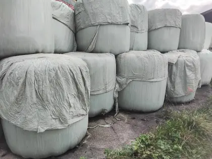 Gmunden Silageballen Ernte 2024 und Ernte 2025