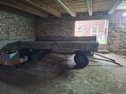 Anhänger, Drehschemelwagen, Gummiwagen