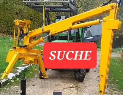 Suche Mistkran, Heckkran auf 3-Punkt