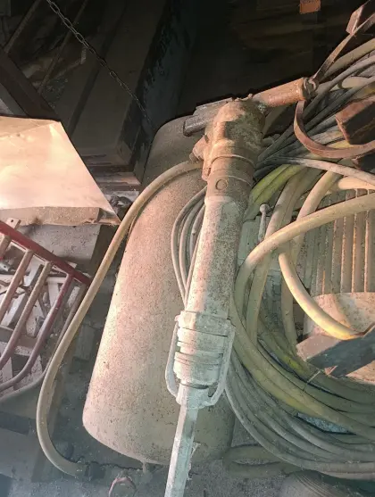 Alter Luftkompressor