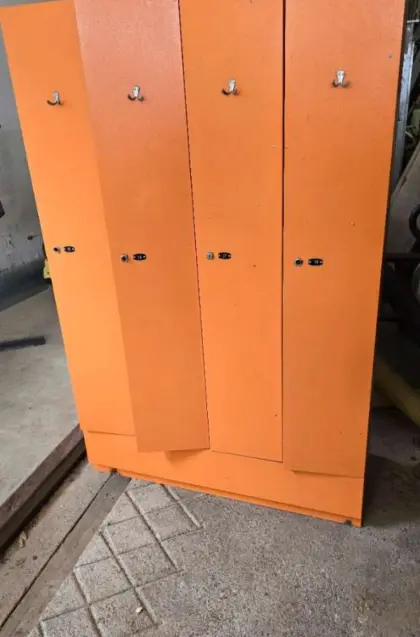 Blechspinde, 3- und 4-teilig