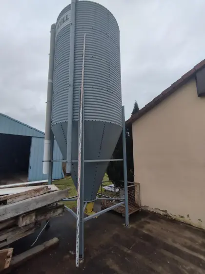 Außensilo Stahl Futteraustrag Roxell