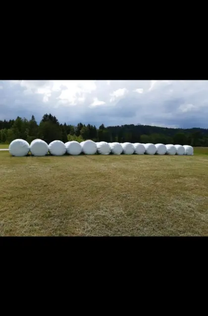 Siloballen 1. bis 3. Schnitt