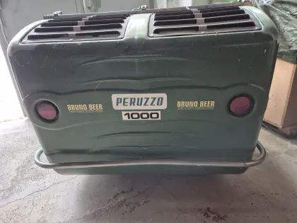 PERUZZO KOALA 1000 Heckmähwerk 32 Messer 600 l Korb hydr.